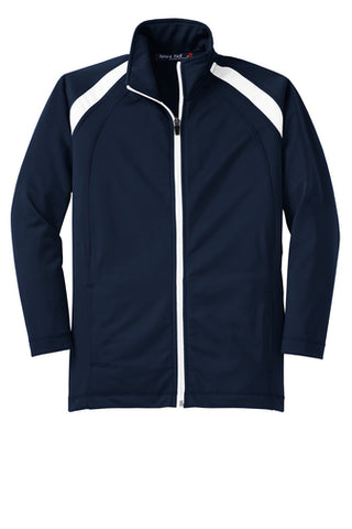 Embroidered Navy Blue Sports Jacket