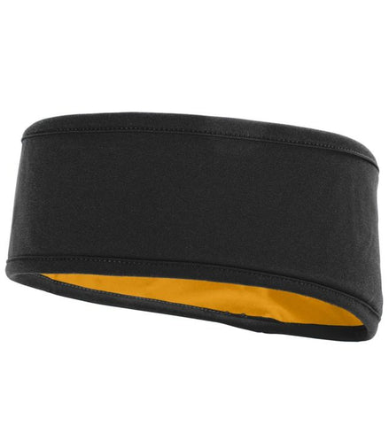 Black and Gold Reversible Headband