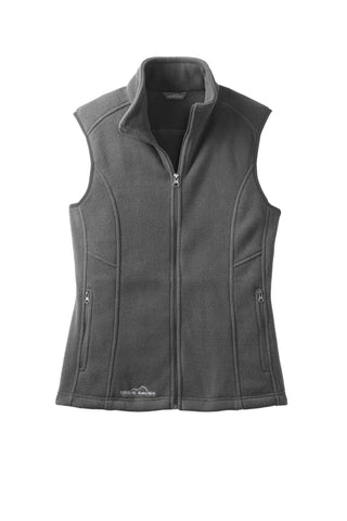 Eddie Bauer® - Ladies Fleece Vest - Embroidered with ACS Staff Logo - Steel Grey or Blackberry - EB205