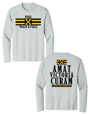 2025 SPX Track Long Sleeve Performance Tee Silver (ST350LS)