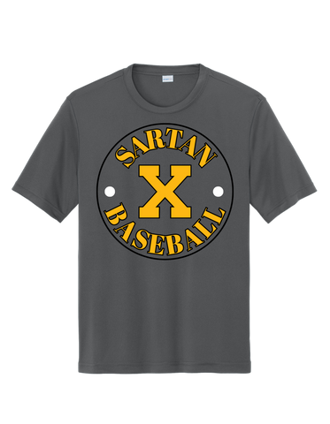 2025 SPX Baseball Sport-Tek® PosiCharge® Competitor™ Tee - ST350 Grey Concrete