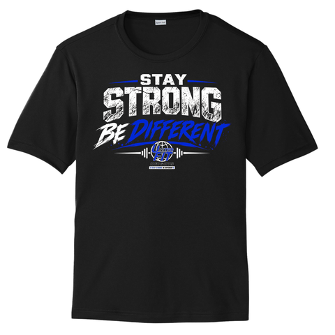 Sport-Tek® PosiCharge® Competitor™ Tee - Stay Strong- Short Sleeve - ST350 BLACK