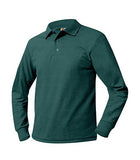 MIDDLE SCHOOL - Piqué Knit LS Polo/Adult Sizes with ACS Logo